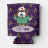 Rafraichisseur De Cannettes chouette infirmière (Devant)