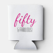 Rafraichisseur De Cannettes Cinquante et fabuleux 50e anniversaire Can Cooler (Dos)