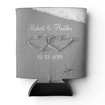 Coeur personnalisé dans le mariage de sable peut r