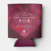 Rafraichisseur De Cannettes Coeurs rouges - Soyez ma Saint-Valentin (Devant)