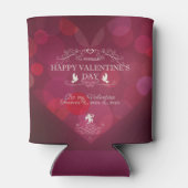 Rafraichisseur De Cannettes Coeurs rouges - Soyez ma Saint-Valentin (Dos)