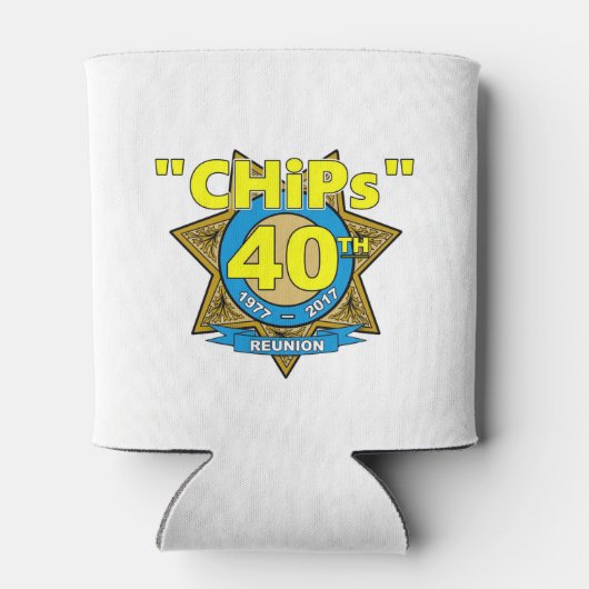 Rafraichisseur De Cannettes Coiffeur du 40e anniversaire de CHiPs (Dos)