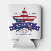 Rafraichisseur De Cannettes Conception de l'étoile de l'Amérique patriotique ( (Dos)