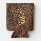 Rafraichisseur De Cannettes Cône De Pin Sur Aiguilles Tombées (Devant)