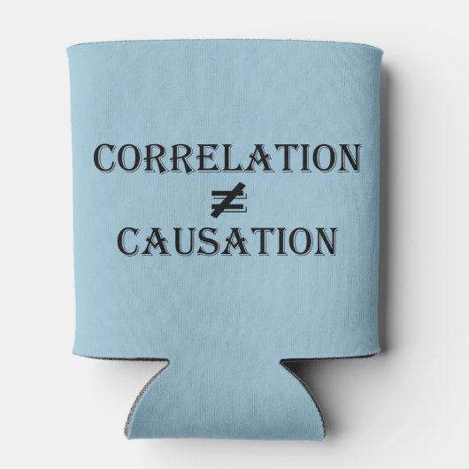 Rafraichisseur De Cannettes Corrélation non cause (Dos)