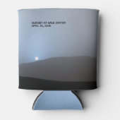 Rafraichisseur De Cannettes Coucher de soleil bleu martien (Devant)