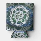 Rafraichisseur De Cannettes Custom Can Cooler Bleu Mandala Edelweiss (Devant)