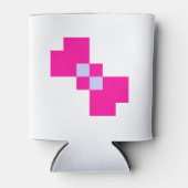 Rafraichisseur De Cannettes Cute 8 bits Pixel Bow (Devant)