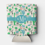 Rafraichisseur De Cannettes Cute Motif Floral naturel (Dos)