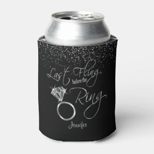 Rafraichisseur De Cannettes Dernier Fling avant le Bling - Argent