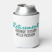 Rafraichisseur De Cannettes Devis de retraite amusant (Can devant)