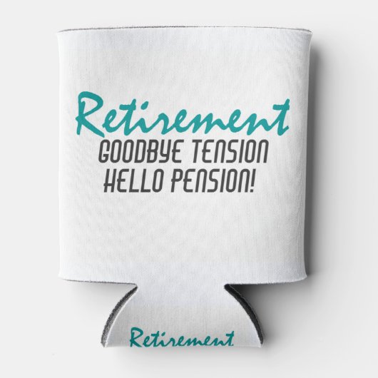 Rafraichisseur De Cannettes Devis de retraite amusant (Devant)