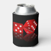 Rafraichisseur De Cannettes Dice rouge de Las Vegas (Can devant)