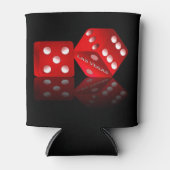Rafraichisseur De Cannettes Dice rouge de Las Vegas (Devant)