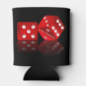 Rafraichisseur De Cannettes Dice rouge de Las Vegas (Dos)