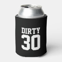 Dirty 30 trente peut refroidisseurs pour fête d'an
