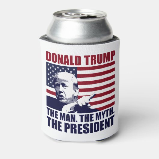 Rafraichisseur De Cannettes Donald Trump L'Homme Le Mythe Le Président (Can Dos)