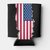 Rafraichisseur De Cannettes Drapeau américain classique (Devant)