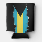 Rafraichisseur De Cannettes Drapeau bahaméen classique (Devant)