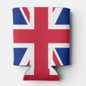 Rafraichisseur De Cannettes Drapeau britannique Union Jack Personnalisé (Dos)