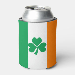 Rafraichisseur De Cannettes Drapeau de l'Irlande Shamrock
