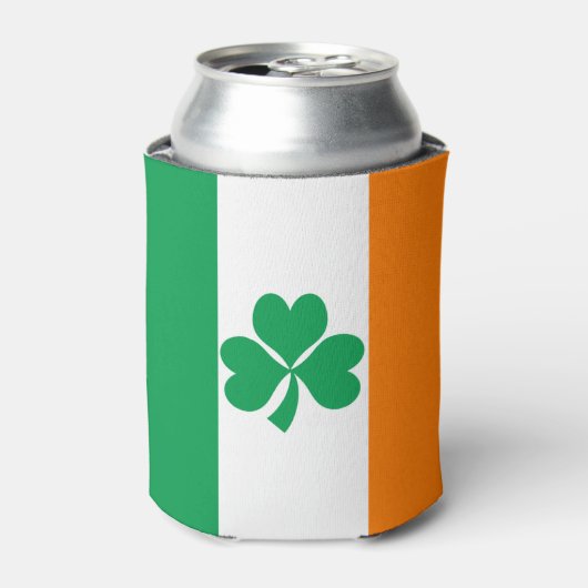 Rafraichisseur De Cannettes Drapeau de l'Irlande Shamrock (Can devant)