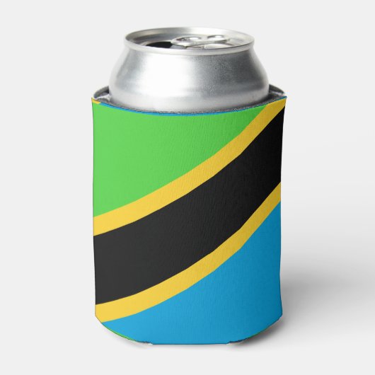 Rafraichisseur De Cannettes Drapeau de Tanzanie (Can devant)