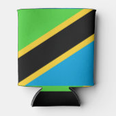 Rafraichisseur De Cannettes Drapeau de Tanzanie (Devant)