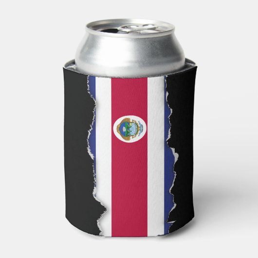 Rafraichisseur De Cannettes Drapeau du Costa Rica (Can devant)
