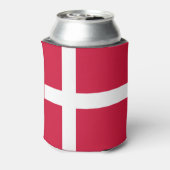 Rafraichisseur De Cannettes Drapeau du Danemark ou drap danois (Can Dos)