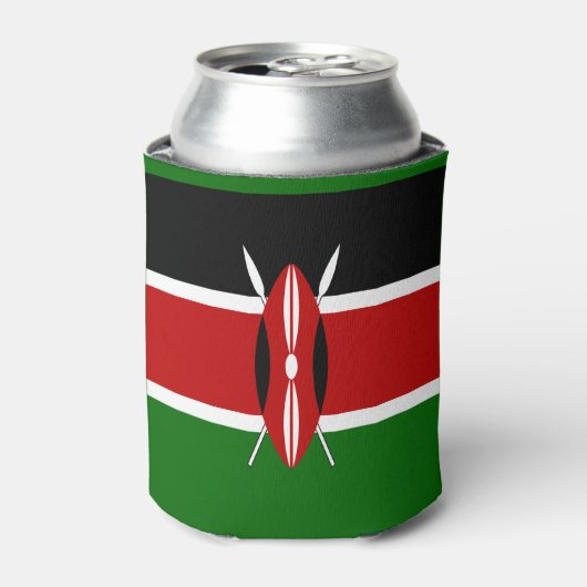 Rafraichisseur De Cannettes Drapeau du Kenya (Can devant)