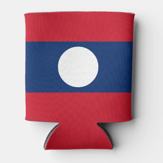 Rafraichisseur De Cannettes Drapeau du Laos (Devant)