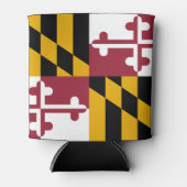 Rafraichisseur De Cannettes drapeau du Maryland, drapeau de l'état américain (Devant)