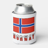 Rafraichisseur De Cannettes Drapeau norvégien (Can devant)