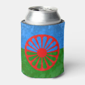 Rafraichisseur De Cannettes Drapeau romani (Can devant)