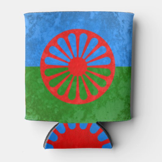 Rafraichisseur De Cannettes Drapeau romani (Devant)
