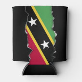 Rafraichisseur De Cannettes Drapeau Saint-Kitts-et-Nevis (Devant)