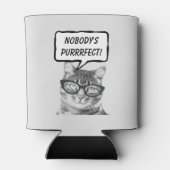 Rafraichisseur De Cannettes Drôle chatte citation porte-boisson peut refroidis (Dos)