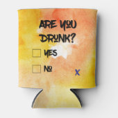 Rafraichisseur De Cannettes Drôle Es-tu saoul ? (Devant)