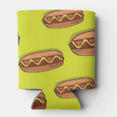 Rafraichisseur De Cannettes Drôle Hot Dog Conception alimentaire (Dos)