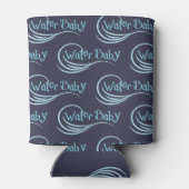 Rafraichisseur De Cannettes Eau Bébé Can Cooler Bleu (Dos)