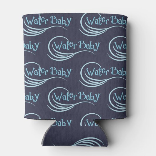 Rafraichisseur De Cannettes Eau Bébé Can Cooler Bleu (Dos)