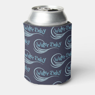 Rafraichisseur De Cannettes Eau Bébé Can Cooler Bleu