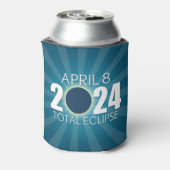 Rafraichisseur De Cannettes Éclipse solaire totale - Design bleu (Can Dos)