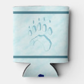 Rafraichisseur De Cannettes Empreinte de patte d'ours polaire (Devant)