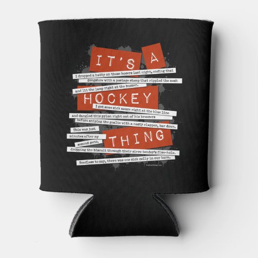 Rafraichisseur De Cannettes Étang de hockey (Devant)