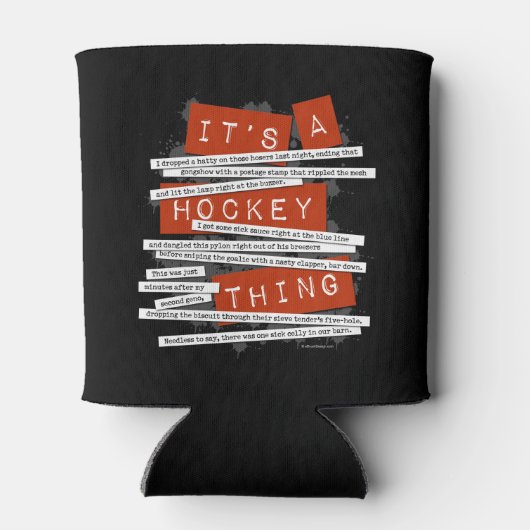 Rafraichisseur De Cannettes Étang de hockey (Dos)