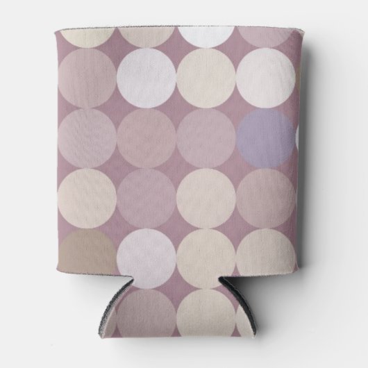 Rafraichisseur De Cannettes Fabric circles abstract pattern (Devant)