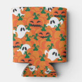 Rafraichisseur De Cannettes Fantômes d'Halloween Patch de citrouille hantée (Dos)