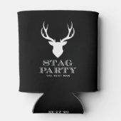 Rafraichisseur De Cannettes Fête noire et blanche (Dos)